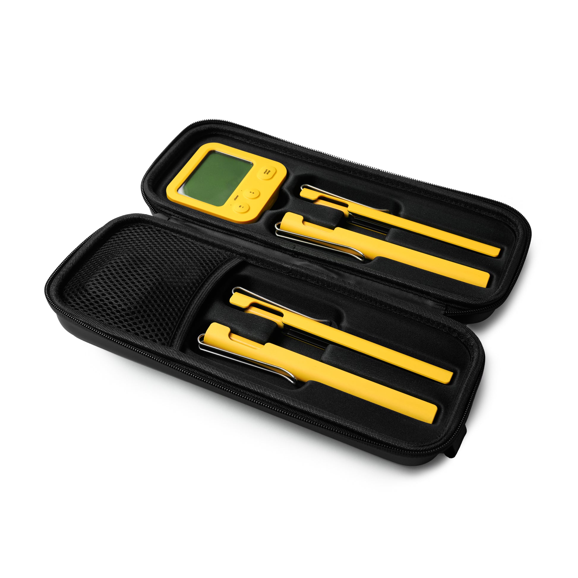 Carry Case with Predictive Thermometers + Display (not included)