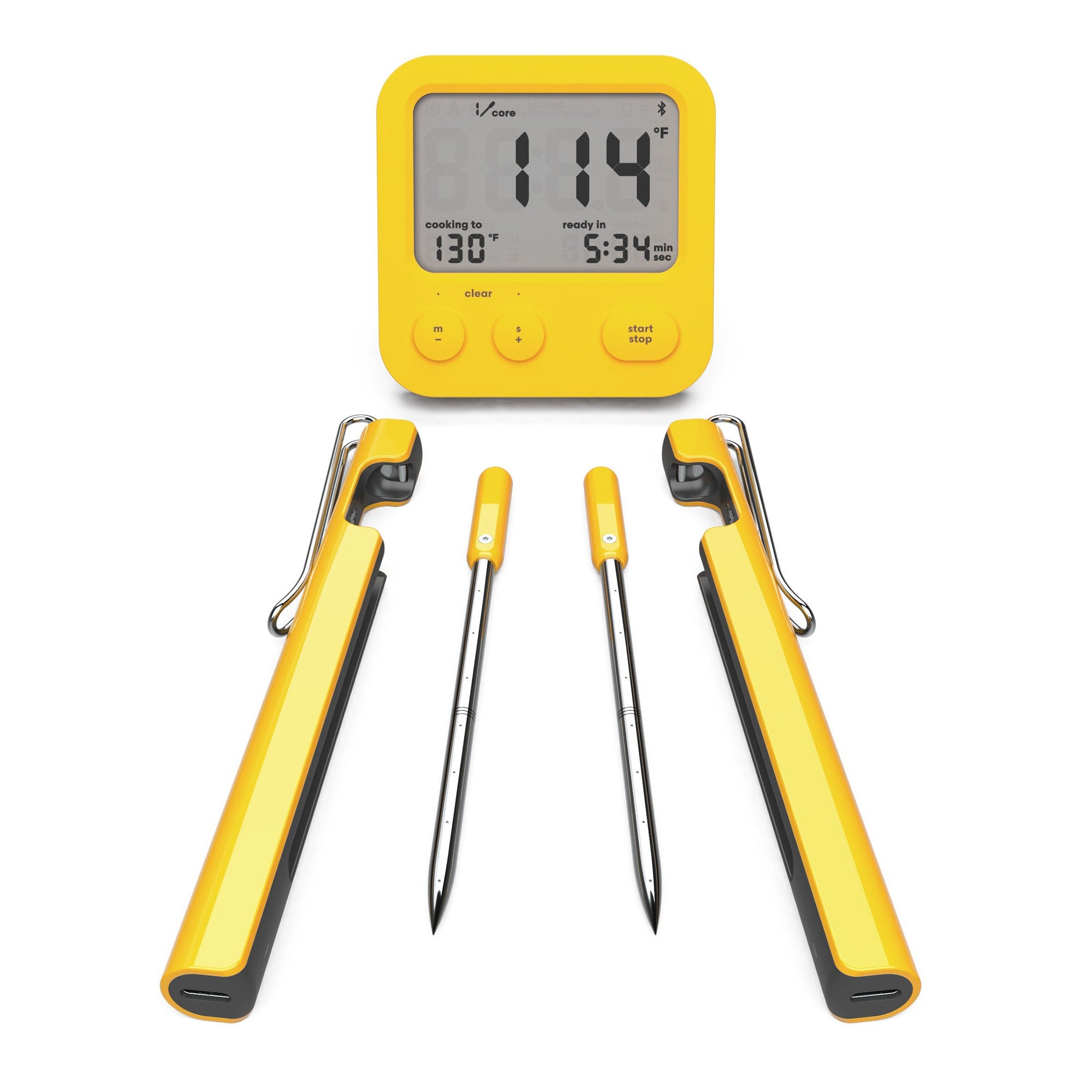 Combustion 2 Predictive Thermometers & Display, wireless with 8 sensors