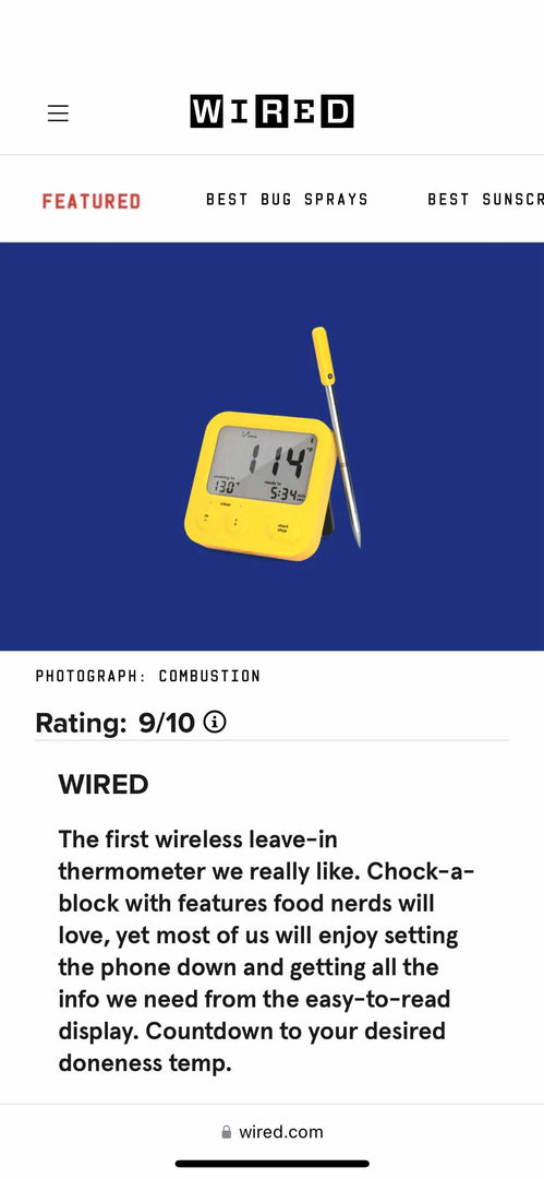 Combustion Inc., brand website product image